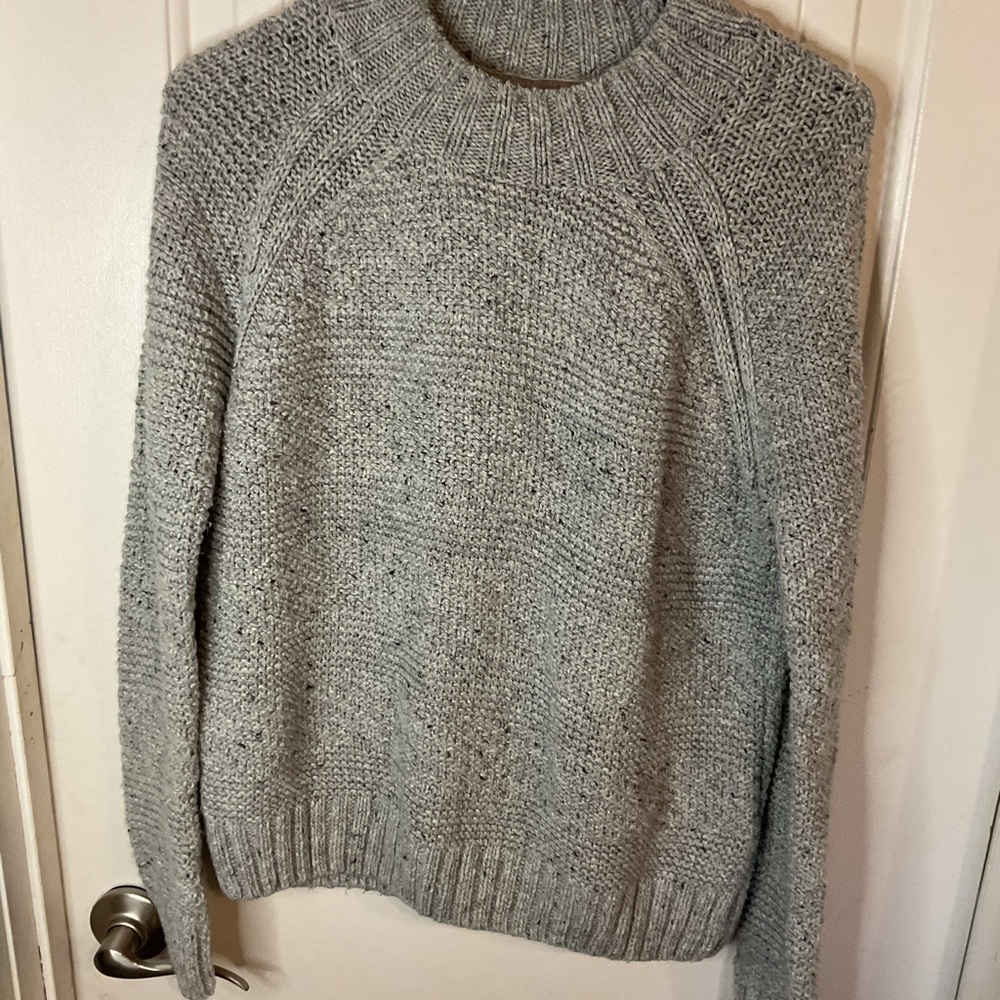 Prana Gray Knit Sweater